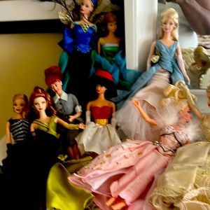 Collectibles Barbies dolls they are waiting  a home Assortment of Barbie dolls